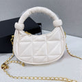 Quilted Chain Crossbody Bag