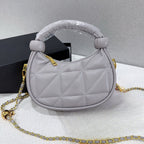 Quilted Chain Crossbody Bag